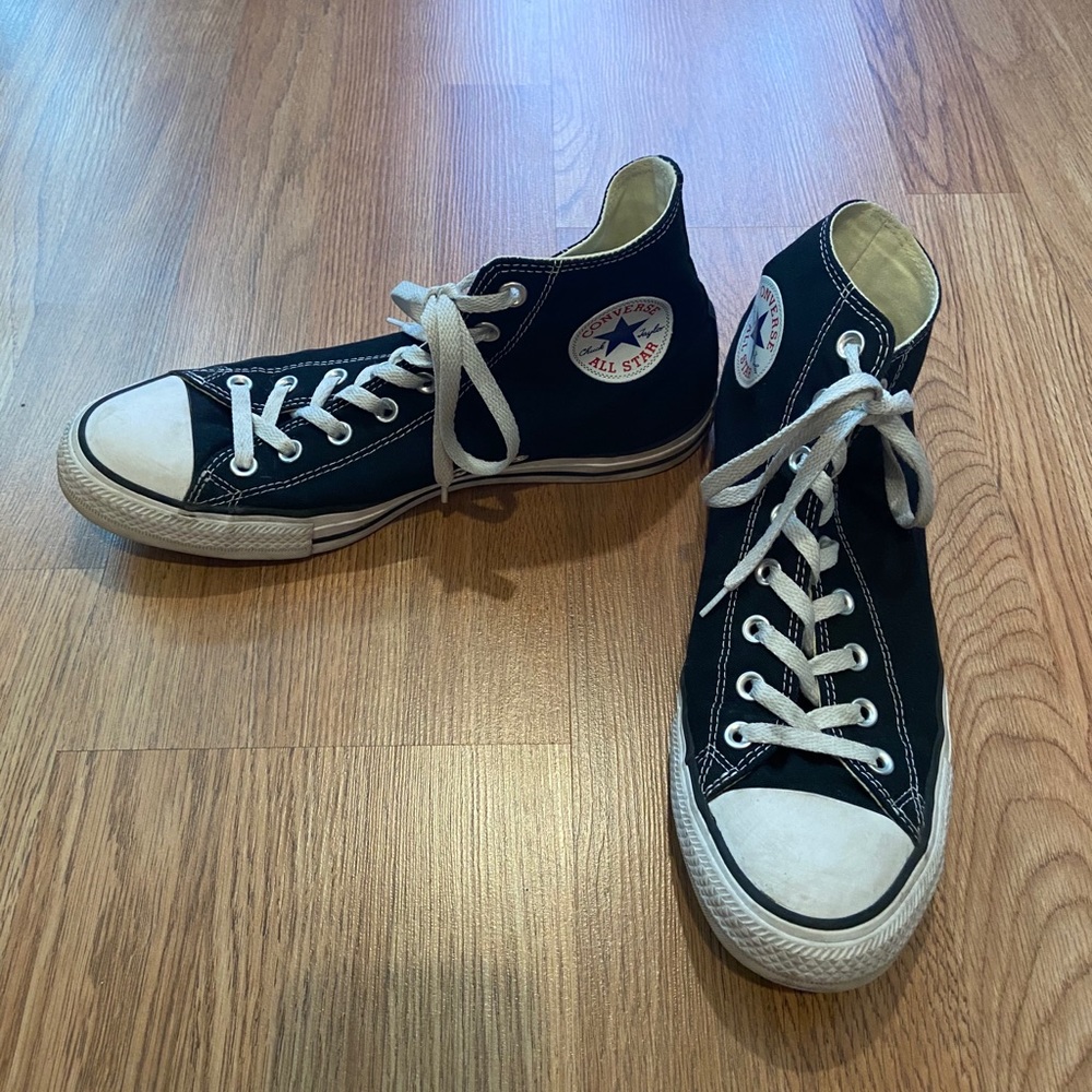 Black High Top Converse